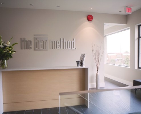 The Bar Method West Vancouver Marine Drive barre class studio reception